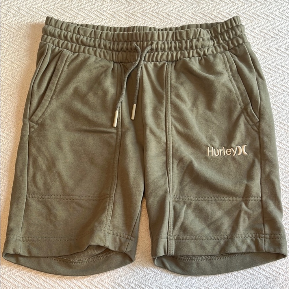 Hurley Men's Green Athletic Shorts Size Small
